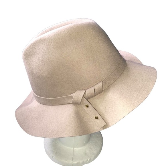 Nordstrom Brim Hat Women One Size 100% Wool Adjustable Fit NWT * - Picture 1 of 4